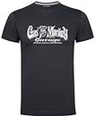 Gas Monkey Garage OG Logo Mens Gents Charcoal T-Shirt (X-Large)
