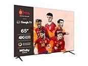 TCL 65P639 Smart TV con 4K HDR, Ultra HD, Google TV, Game Master, Dolby Audio, Google Assistant