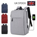 Laptop backpack case up to 15.6" USB charging port Anti Theft