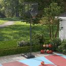 Soozier Portable Basketball Hoop, Poolside or Backyard, for Youth Adults