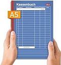 Gockler® KASSENBUCH DIN A5: Einnahmen-Ausgaben-Buch für Kleinunternehmer, Vereine & Gastronomen (Kassenbericht, Buchführung, Abrechnung, Haushaltsbuch) | blau (German Edition)