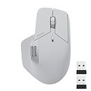 Rapoo MT760 Wireless Bluetooth Mouse - Bluetooth 5.0/2.4GHz Multi-Mode Connection Multi-Device Computer Mouse, M+ Cross Computer Technology, 11 Programmable Buttons, 90 Days Battery Life, Gray