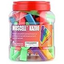 MUSCELL Kazoo Musical Instruments,36pcs Plastic Kazoos with Bottle Packaging - Multi Colors