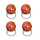 BFB Fire Extinguisher Ball with Stand (150 mm Diameter) - Easy to Use, No Mess, Reliable Protection - for Home, Office, Kitchens, Cars, and Warehouse Approved by Govt of India/Pack of 4pcs