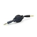 JINHEZO 3.5 mm Auxiliary Cable Cord for iPod/iPhone/Zune/Car Stereo/MP3 - Black