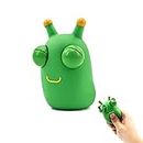 Zayin Giocattoli per insetti verdi che spuntano fuori gli occhi spremere divertenti giocattoli sensoriali per bambini usati per alleviare lo stress, l'ansia, l'autismo (Giocattoli da spremere*1)