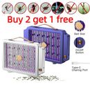 Powerful Electronic UV Bug Zapper Indoor High-Voltage Mosquito Fly Killer Lamp~