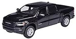 Motormax Dodge Ram 1500 Pick-Up - Cabina doble para coche, color negro 5ª generación a partir de 2019, Audi 1/24