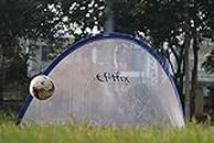 Fitfix™ Portable Pop up Soccer Goal with Carry Bag for Outdoor use - 180 cm x 100 cm, Pack of 1 Pair, Blue Color