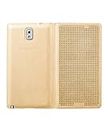 COVERNEW Flip Cover for Samsung Galaxy Note 3 N9002 - Golden NetFlipGalaxyNote3Golden
