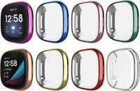 Case For Fitbit Versa 3 4 Sense 2 Watch TPU Silicon Screen Protector Gel Cover