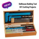 Dollhouse Tool Set for Building Miniature Furniture Dollhouse Craft DIY Project