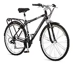Schwinn Discover Hybrid Bicycle, 700C, 28-Inch Wheels, Black (S5396)