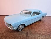 Dealer Promo Light Blue AMT Ford Mustang Two Door Hardtop Coupe