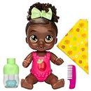 Baby Alive Shampoo Snuggle Berry Boo Black Hair 27,9 cm Water Baby Doll Playset, Giocattoli per bambine e ragazzi di 3 anni