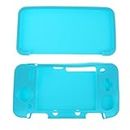 C2K Silicone Grip Case Cover Protector For Nintendo NEW 2DS XL/ LL Console Blue
