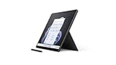 Microsoft Surface Pro 9 - 13 Inch 2-in-1 Tablet PC - Black - Intel Core i5, 8GB RAM, 256GB SSD - Windows 11 Home - Device only, UK plug, 2022 model