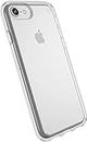 Speck Products Presidio Clear Case for iPhone SE 3rd Gen (2022), iPhone SE 2nd (2020), iPhone 8/7 (Not Plus - Also Fits iPhone 6/6S) - Non-Retail Packaging - Clear/Clear