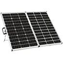 Zamp Solar Legacy Series - Kit de panel solar portátil de 180 vatios con controlador de carga integrado y estuche de transporte. Energía solar fuera de la red para carga de batería RV - USP1003