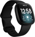 Fitbit Versa 3 Fitness Tracker attività HRM GPS sonno ciottoli neri buono + CHRGR