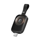Cargador Inalámbrico para iWatch USB C Portátil Magnético para Apple Watch Carga Rápida Cargador Wireless, Cargador de Viaje Inalámbrico Compatible con iWatch Series 8 7 6 5 4 3 SE Ultra (Negro)