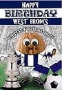 Birthday Card – West Brom - Football Sports Nut