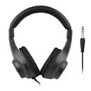 Wired Monitor Headphone Over Ear Headset For Guitar Amplifier Electric Piano