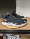 HOKA Clifton 8 Sneakers Womens Size 9 B Black Running Shoes Trainer Soft Comfort
