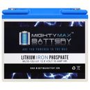 Mighty Max 12V 35AH U1 Lithium Replacement Battery for Burke Passport Plus