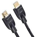 Amazon Basics 3-Pack HDMI Cable, 18Gbps High-Speed, 4K@60Hz, 2160p, Ethernet Ready, 6 Foot, Black