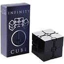 Infinity Cube Sensory Fidget Toy, for Kids and Adults, Stress Relief and Anti-Anxiety Fidgeting Game, Cool EDC Tool to Relax and Kill Time at Home, School, and Office, Gift for Boys and Girls