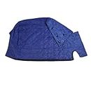 Calf Hutch, Cover Hutch Cover Waterproof Calf Hutch Cover Keeping Warm Oxford Cloth Cover for Outdoor Winter 2.2 x 1.5 x 1.55m (Blue