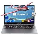 ACEMAGIC Laptop Computer, 16GB DDR4 512GB SSD, 15.6 Inch Windows 11 Laptop with Intel Quad-Core N95(Up to 3.4GHz), Metal Shell, BT5.0, 5G WiFi, USB3.2, Type_C, Webcam, 38Wh Battery, 180° Open Angle
