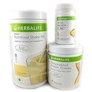 Herbalife Nutrition Shake Mix Vanilla Flavour Weightloss Package (Formula one vanilla shake 500gm, PPP 200gm, Afresh Lemon 50gm)