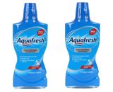 Enjuague bucal diario Aquafresh extra fresco fresco como nuevo con fluoruro 500 ml X 2