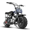 Oryxearth 105CC 4-Stroke Kids Dirt Bike, Gas Powered Off Road Mini Dirt Bike Pit Bike with Automatic Transmission and Pull Start for Kids