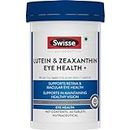 Swisse Eye Health+ with Lutein & Zeaxanthin for Healthy Vision Support, Reduces Digital Strain & Fatigue From High Screen Time - 30 Tablets