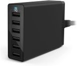 Anker PowerPort 60W 6-Port Family-Sized USB Charger PowerIQ For Galaxy S22