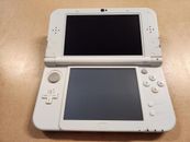 New Nintendo 3DS XL LL  Pearl White Console Stylus Working Tested Japanese ver