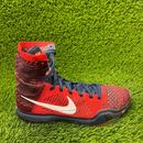 Nike Kobe 10 X Elite High Mens Size 9.5 Red Athletic Shoes Sneakers 718763-614