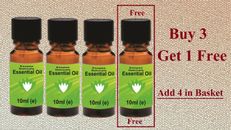 ESSENTIAL OIL 10ml Pure and Natural for Aromatherapy Home Fragrance Diffusers
