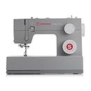 Singer 4452 Heavy Duty Sewing Machine, 32 Stiches with Accessory Kit, Grey