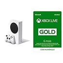 Xbox Series S + Xbox Live Gold 6 mois (Xbox Live - Code jeu à télécharger)