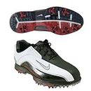 Nike Golf 483844 Zoom SHIN XII, black/metallic silver/white/varsity red, 9 US