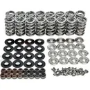 660" Lift Dual Valve Spring Kit Steel Retainers for GM LS1 LS3 12499224 12625033 12621428 12589774