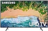 Samsung UN75NU7100FXZC 75" 4K Ultra HD Smart LED TV (2018), Charcoal Black [Canada Version]