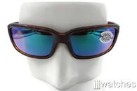 New Costa Del Mar Caballito Tortoise Green 580G Sunglasses 06S9025-90251259 $251