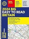 2024 Philip's Big Easy to Read Britain Road Atlas: (Spiral A3) (Philip's Road Atlases)