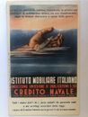 Cartolina Pubblicitaria Istituto Mobiliare Italiano Credito Navale c6