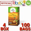 Organic India Exp.6/2025 USA TEA Ginger Turmeric 4 BOX 100 BAGS  Immunity Skin